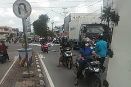 Ini penyebab macet di simpang Hotel Garuda