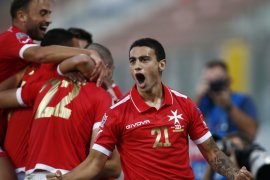 Malta raih kemenangan 3-1 atas Andorra
