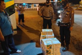 Petugas gabungan Banyuwangi amankan 123 burung Anis Merah tanpa dokumen