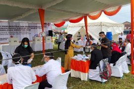 KPU Simalungun yakinkan keamanan kesehatan pemilih melalui simulasi putungsura