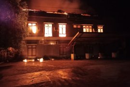 Polisi masih selidiki terbakarnya kantor Dispenda Kabupaten Jayapura