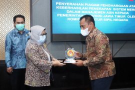 Sekdaprov Jatim bangga "Sistem Merit" raih penghargaan dari KASN