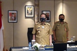 Gubernur Sulteng terima DIPA 2021 secara virtual