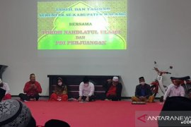 Tokoh NU-PAC PDI Perjuangan Kabupaten Malang tahlilan serentak di tiap kecamatan