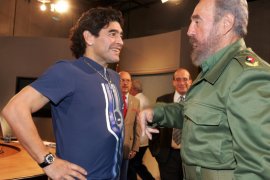 Maradona, sang legenda pahlawan kaum  kiri Amerika Latin
