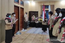 Dinas Kesehatan Kota Solok adakan kegiatan Persami Saka Bakti Husada