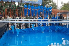 Danlantamal XIII apresiasi Lanal Banjarmasin wujudkan ketahanan pangan