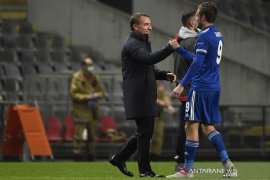 Lolos ke babak gugur Liga Europa, Rodgers ingin Leicester juara Grup G
