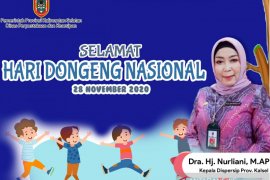 Dispersip Kalsel peringati hari dongeng nasional 2020