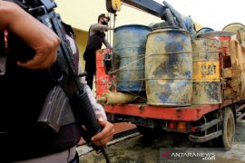 Polisi Amankan BBM Subsidi Di Nagan Raya