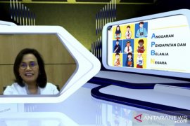 Siswa SD Pekanbaru belajar bersama Sri Mulyani Indrawati secara virtual