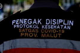 Dinkes Ternate bagi ribuan masker dan sosialisasi penerapan 3M