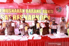 36,49 kg sabu-sabu dan 29.984 butir ekstasi musnah ke dalam "Medical Waste Incinerator"