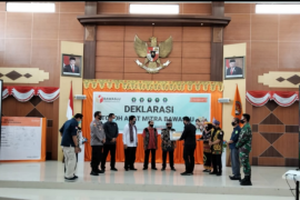 Tokoh adat Kapuas Hulu deklarasi cegah pelanggaran Pilkada 2020