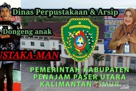 Dispusip Penajam tumbuh kembangkan minat baca melalui dongeng virtual