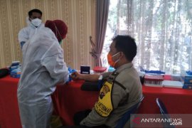 Polresta Deli Serdang tes cepat COVID-19 personel pengamanan Pilkada