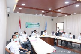 Bupati Banjar dan jajaran ikuti rakor bersama KPK RI