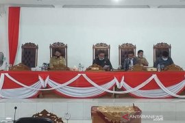 DPRD Basel Gelar Paripurna Penyampaian Raperda APBD 2021