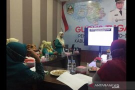 TP-PKK Sumbar monitoring gebrak sejuta masker di Dharmasraya