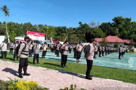 Polres Bone Bolango siapkan 231 personel untuk amankan TPS