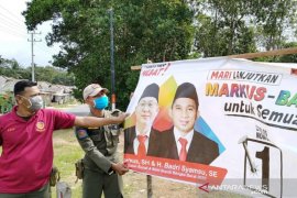 Bawaslu Bangka Barat tertibkan 278 alat peraga kampanye