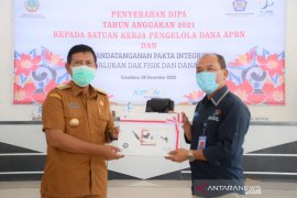 Bupati Kayong Utara terima DIPA 2021 sebesar Rp67,06 miliar