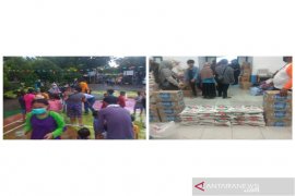 Pramuka Polbangtan Medan bantu korban banjir