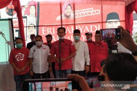 Unggul sementara versi hasil hitung cepat, Eri minta pendukung tak euforia berlebih