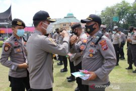 Polresta Padang terus kawal penghitungan suara di tingkat kecamatan