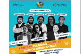 Sejumlah artis meriahkan HUT ke-83 ANTARA secara virtual