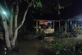 Kondisi banjir Aceh Utara malam ini, warga masih bersiaga