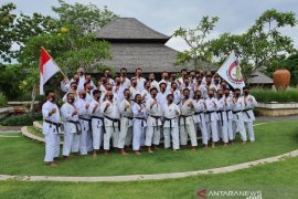Empat Dojo Lemkari Bali gelar ujian kenaikan tingkat