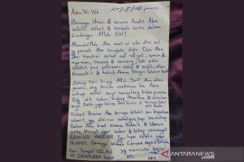 Rizieq kirim surat untuk keluarga dari rumah tahanan