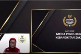 ANTARA raih penghargaan BAZNAS Award 2020 kategori media pendukung kebangkitan zakat