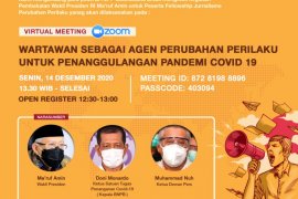 BNPB : Sosialisasi prokes berhasil berkat pemberitaan jurnalis