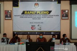 Partisipasi pemilih di Pilkada Bantul di atas target nasional
