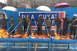 Bea Cukai Lhokseumawe musnahkan 2,4 juta batang rokok ilegal senilai Rp1,1 miliar