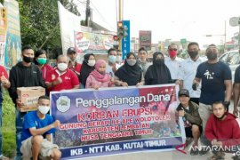 Masyarakat Kutai Timur bantu korban bencana  Lembata
