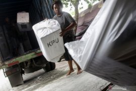 Persiapan pleno terbuka rekapitulasi tingkat Kabupaten