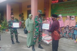 Kodim Aceh Tengah santuni anak yatim di panti asuhan