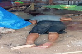 Seorang pria tewas dibacok di Desa Mela Tapanuli Tengah
