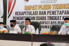Pleno KPU, Saipul-Suharsi menang Pilkada Pohuwato 2020
