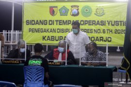 Sidang di tempat operasi yustisi
