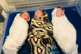 Ditengah COVID-19, Bayi kembar tiga lahir di Aceh Timur