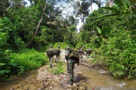 Perang hutan, Yonif 123 Rajawali perkuat taktik tempur