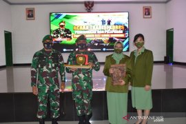 Danrem 023/KS pimpin tradisi pelepasan dan penerimaan perwira