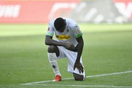 Terekam ludahi lawan, Marcus Thuram dilarang tampil enam laga