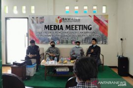 Bawaslu Kabupaten Serang gelar evaluasi pengawasan Pilkada 2020