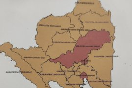 Tiga daerah di Provinsi Lampung berubah ke zona merah