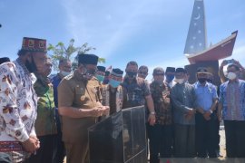 Resmi tugu Deklarator , Bupati Aceh Jaya : Ini sebagai bukti kenangan perjuangan pendiri Aceh Jaya